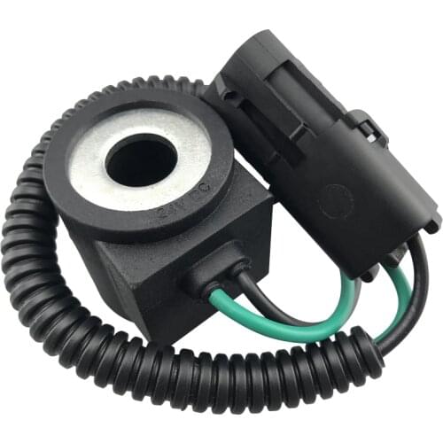 Sunward SWE 60/70N9 Excavator coil solenoid valve pilot safety lock coil DC12V 24V bore size 13mm height 37.5mm