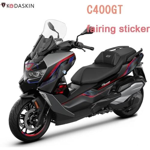 Kodaskin Waterproof Mtorcycle Fairing Emblem Sticker Decal Motorcycle Body Full Kits Decoration Sticker for BWM C400GT c400 gt