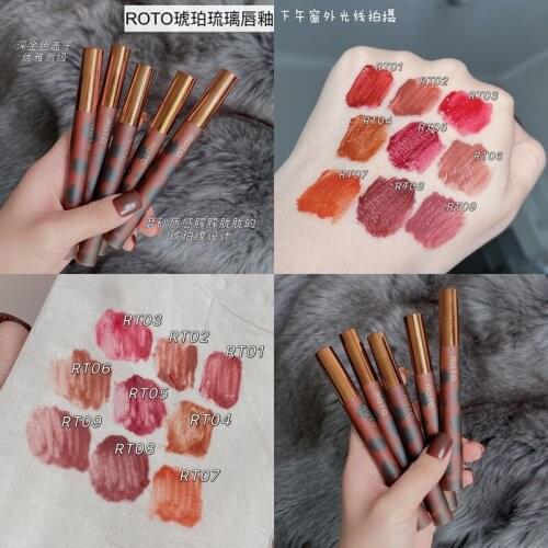 9 Color Matte Lip Gloss Waterproof Long Lasting Makeup Liquid Lip Stick Lip Gloss Matte Pigmented Lip Tint Lipstick Cosmetic