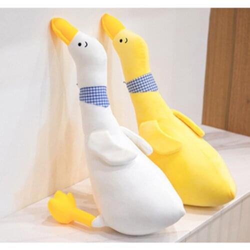 Cute and Fashionable Animal Simulation Goose Plush Toys Popular Stuffed Swan Doll Childrens Girl Birthday Christmas Gift