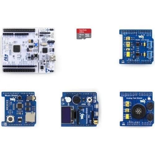 NUCLEO-F103RB STM Development Board with Music Playback Can OLED Ad/DA Module