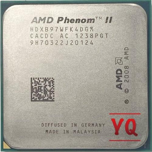 AMD Phenom II X4 B97 CPU/HDXB97WFK4DGM/AM2+&AM3/938pin/3.2G/95W/6M