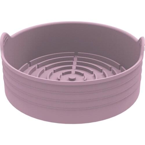 Air Fryer Silicone Pot Replacement Air Fryers Oven Accessories Bread Fried Chicken Pizza Basket Baking Tray Baking Dishes