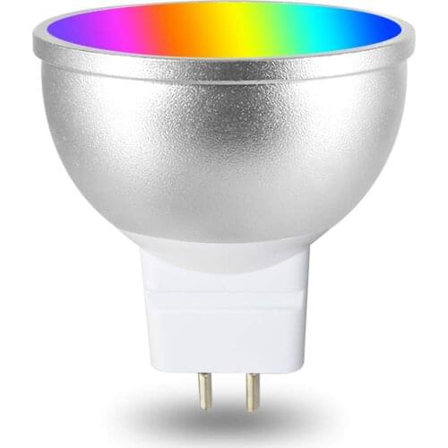 AC85-265V Gu5.3 LED Bulb MR16 WiFi Alexa Google Home Assistant IFTTT Tuya Smart Life APP Remote Control RGB Light Dimmer Lamp