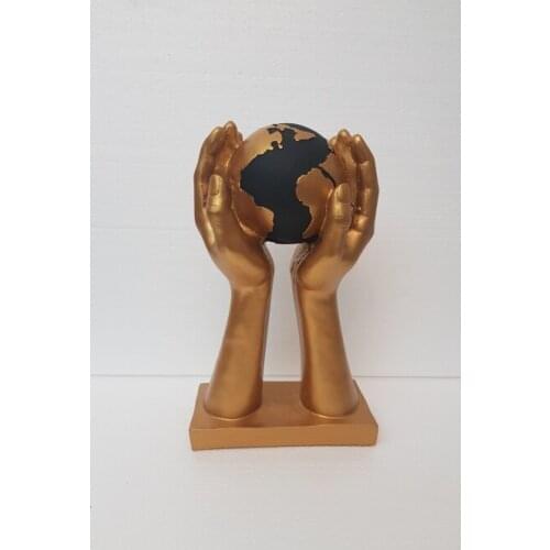 EU HOME DECORATION AROSE WORLD HANDS HOLDING OFFICE HOME DECOR