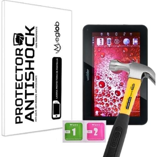 Screen protector Anti-Shock Anti-scratch Anti-Shatter compatible with Tablet Wolder miTab Hop 7