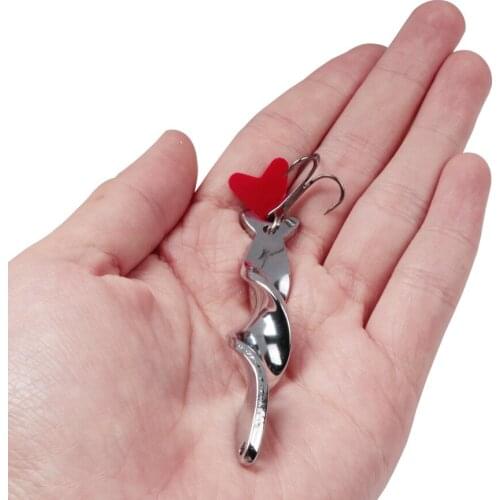 1Pc Metal Spiral Spoon Fishing Lure Artificial Bait Hard Lures Spinner Bait Pike Trout Bass Catfish Fishing Tackle Accessories