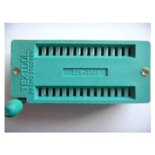 1pcs New 28 Pin Universal ZIF DIP Tester IC Test Socket