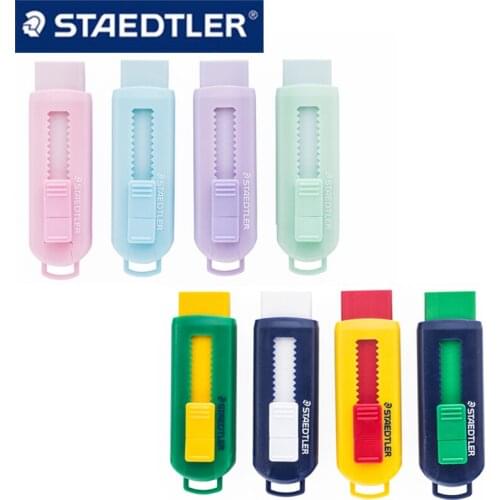 1pcs STAEDTLER 525 PS1P-S Professional Drawing Telescopic Push-pull Replaceable Core Eraser Macarons Eraser