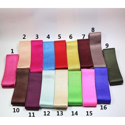 5cm width sewing elastic webbing 2 inches wide soft bright face underwear dress clothing belt 3meters/lot colorful stretchy band