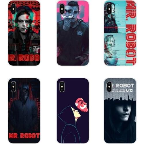Silicone Case Cover For Xiaomi Redmi 4A S2 Note 3 3S 4 4X 5 Plus 6 7 6A Pro Pocophone F1 Mr.Robot TV Series Top Detailed Popular