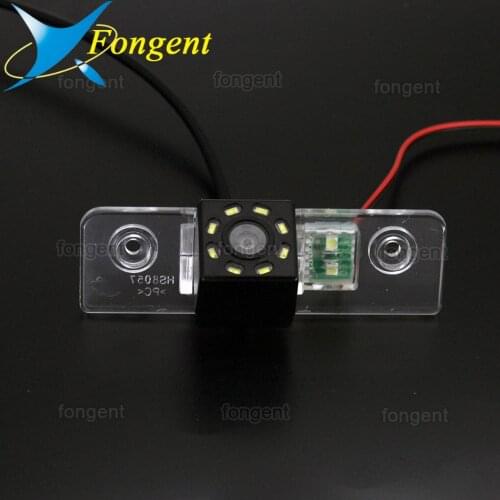 For Skoda Octavia II 2 Combi (1Z) 2008 2009 2010 2011 2012 2013 CCD HD Car Camera Rear View Back up Reverse Parking Camera Mount