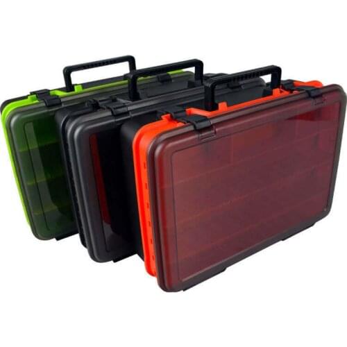 Multifunctional Large-Capacity Fishing Tackle Box Tool Storage Box Double-Layer Bait Box Portable Fishing Tackle Storage Box