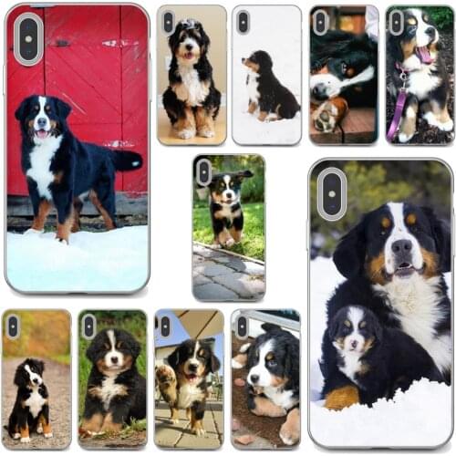 For Xiaomi poco X3 nfc F2 Pro M3 Mi 5X 6X Max Mix 1 2 2S 3 Mi5 Mi6 Mi3 Mi4 Soft Cases Covers Berner-Sennen-Dog-Bernese-Mountain
