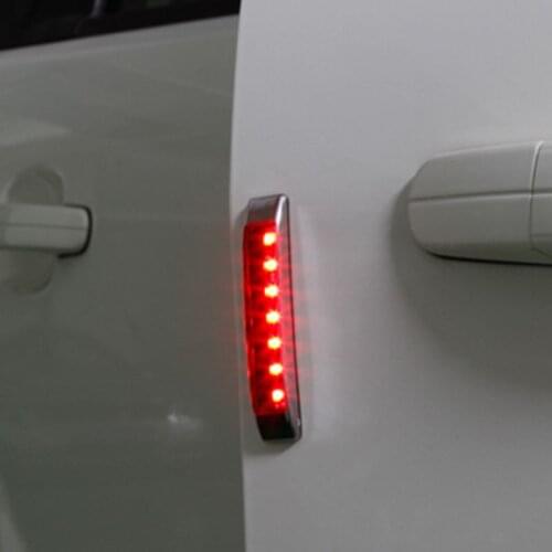 New Anti Collision Car-styling Auto Atmosphere Light Car Door Lights Solar LED Flashing Lamp LED Warning Lamp Motion Control
