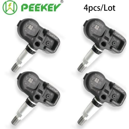 PEEKEY 4PCS For Nissan Quest 370z 40700-1LA0E TS-NS21 RDKS Tyre Pressure Sensor TPMS wheel pressure sensors car alarm system