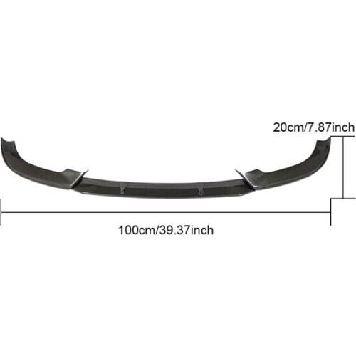Suitable for Audi -suitable A5-sline S5 Rs5 Three Section Carbon Fiber Front Lip