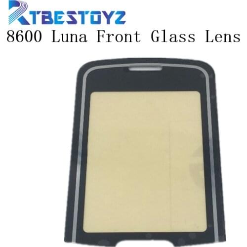 RTBESTOYZ 100% Original Mirror Display Screen Front Lens Glass For Nokia 8600 Luna Black Color