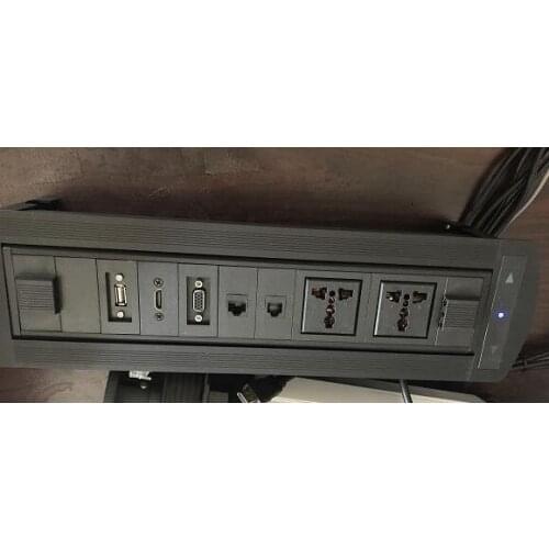 Chile plug flipping HDMI VGA usb socket free shipping