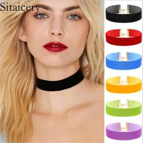 Sitaicery Women's Velvet Chokers