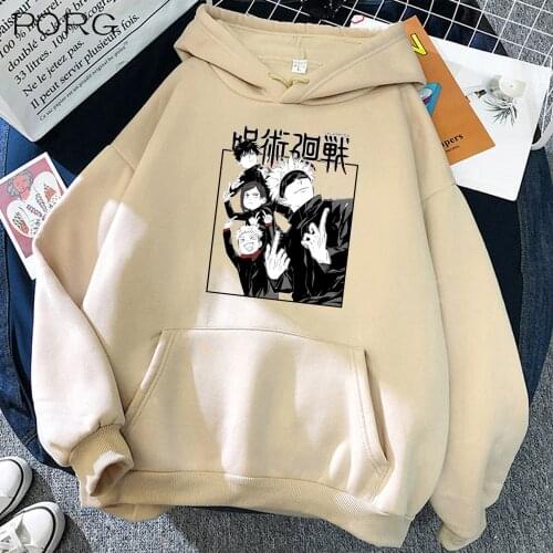 Anime Jujutsu Kaisen Hoodie Jujutsu Kaisen Printed Top Loose Casual Unisex Top