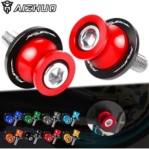 VTR 1000 8MM Swingarm Slider Spools Stand Screws CNC Aluminum LOGO Motorcycle FOR HONDA VTR1000FV FW FX FIRESTORM 1997 1998 1999