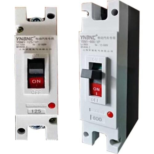 DC Breaker 12V 24v 48V 96V 120V DC Mccb Circuit Breaker 80A 100A 200A 300A Solar Battery Protector Car Charging Pile Isolator