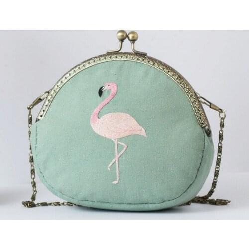 Embroidery Craft Kits for Beginners, Animal Designs DIY Hand Embroidery Coin Purse Set, Contains All Materials and Tools