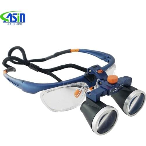 High Quality Ultra-Light 3.5X/2.5 Medical magnifying glass Surgical loupes Dental Loupes medical loupes head loupes FD-503-G