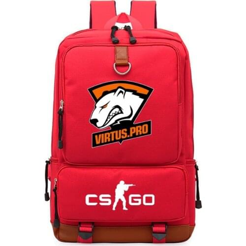 WISHOT Team Fnatic DOTA 2 CS CSGO backpack Virtus.pro backpack SK Gaming Ninjas in Pyjamas School Bags Laptop Bags