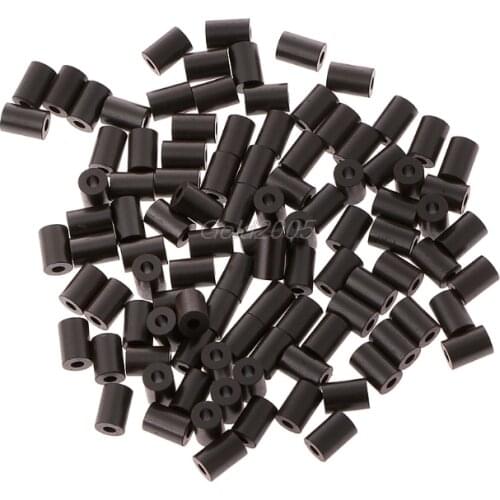 100pcs Ferrite Core EMI Filter Cores Ring Anti-Parasitic Toroide Toroidal Bead Coil Ferrites Ferrous Suppression Drop Ship