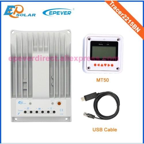 260W Solar Panel home system MPPT Tracer2215BN 20A controller with USB communication cable Max Connect 520W MT50 Meter