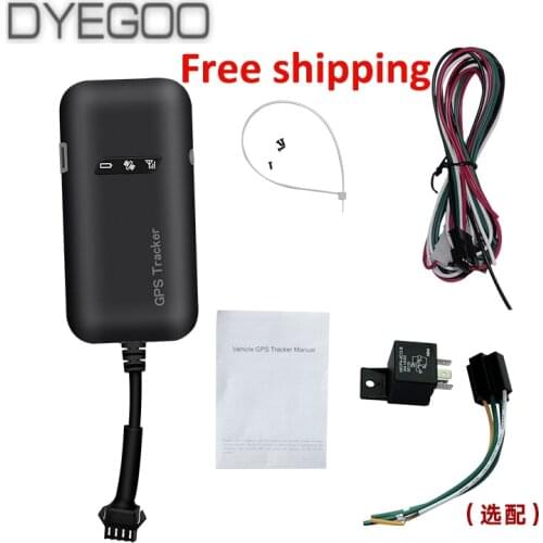 Car GPS tracker GT02D battery relay Motorcycle locator tracking system device spy realtime app