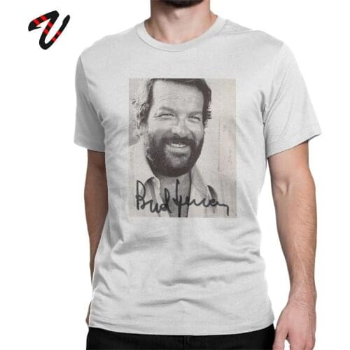 Bud Spencer T Shirts Terence Hill Tops Tees Printing T Shirts Crewneck Tees Tops