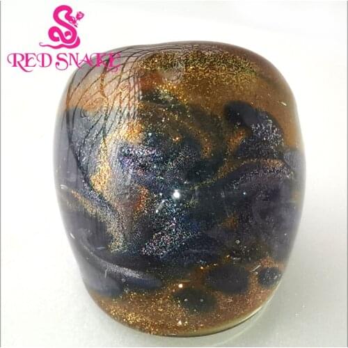RED SNAKE Brand Fashion Ring Handmade Murano Glass Multifarious Rings RSMG0000#346