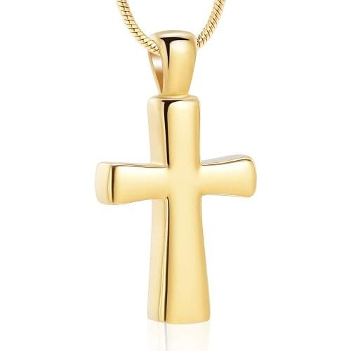 Cross Urn Necklaces Cremation Jewelry for Ashes Pendants Stainless Steel Memorial Keepsake Ash Jewelry