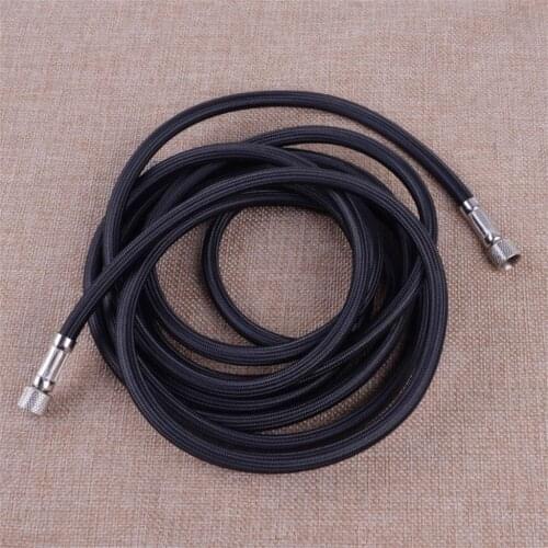 LETAOSK Braided Airbrush Air Hose Airhose AC025 zzz 3m/10ft 1/8" - 1/8" Fitting End Nylon for All lwata&Richpen Airbrushes_AC037