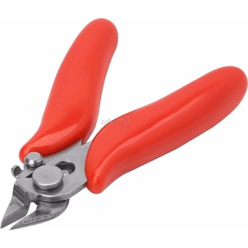 3.5" Mini Diagonal Cutting Pliers Wire Cable Side Flush Cutter Plier with Lock Hand Tools Herramientas July Wholesale&DropShip