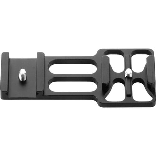 Upgrade CNC Aluminum 20mm Side Rail Mount for Gopro for yi for Gitup for SJcam Action Camera for Hunters Airsoft Player Accessor