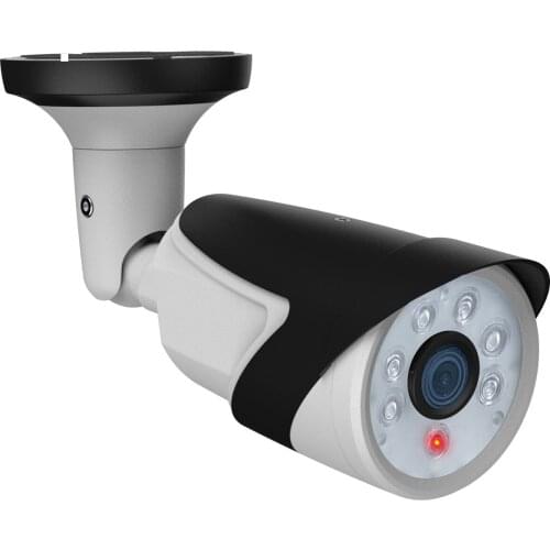 Fake infrared security camera metal material waterproof grade IP66 with flashing infrared LED three-axis bracket dummy camera