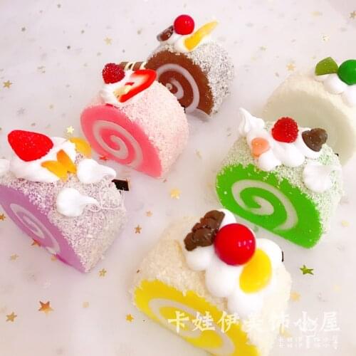 Lolita Soft Cute Headdress Candy Cake Side Clip Hair Clip Cake Sun Su Soft Sister Strawberry Chocolate Hair Accessory