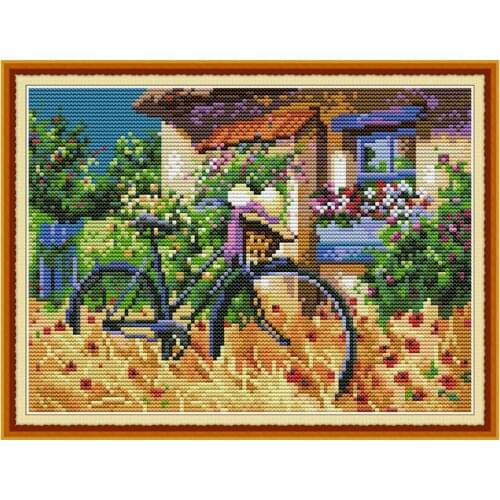 Joy Sunday factory direct sale landscape pattern count cross stitch kit 11&14CT cross stitch home decoration handmade gifts