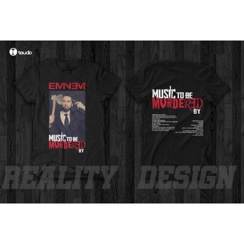 Eminem 'Music To Be Murdered By' MTBMB New Album Cover T Shirt Rap Grammy Winner