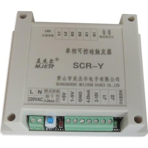SCR-Y Single Phase Thyristor Trigger Board Can Be Used in Many Ways of Controlling Temperature and Pressure SCR Y