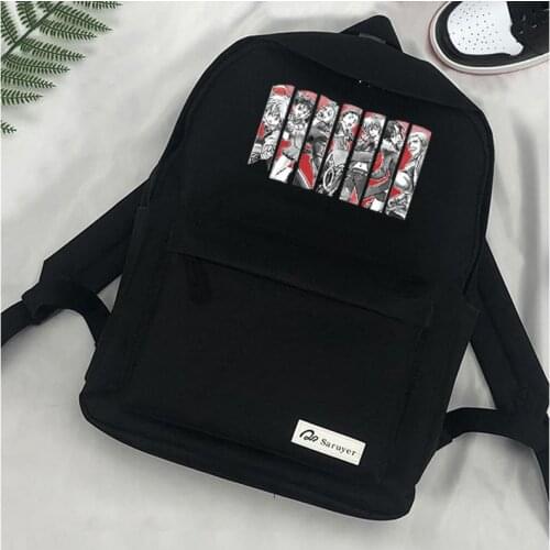 Japanese Anime Seven Deadly Sins Fashion School Backpack Teengers Students Backpack Laptop Casual Travel Rucksack Sac A Dos