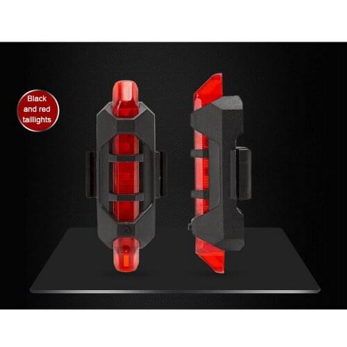Bicycle light high-brightness LED tail light automatically shuts down stylish waterproof 8.5*2.5cm ultra wide angle