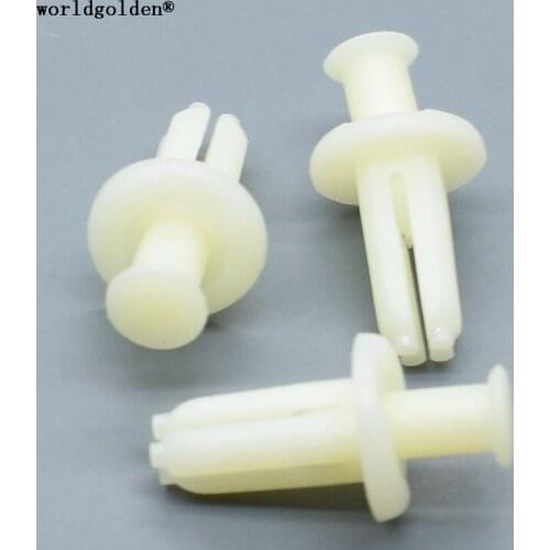 Worldgolden 100pcs auto fasteners Push-Type Retainer for Mercedes-Benz