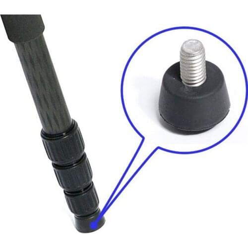 Replacement Tripod Spike Feet Rubber 3/8'' Universal Monopod Foot Screw