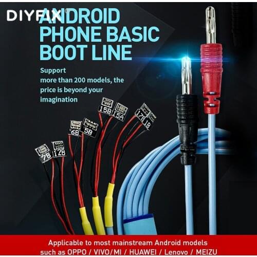 Sunshine SS-905F For Android Huawei Samsung Xiaomi Vivo Oppo Power Supply Test Cable Mobile Phone Boot Line Repair Test Cord