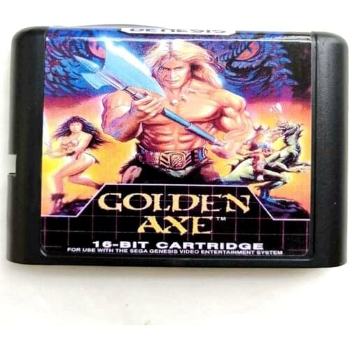 Golden Axe 16 bit MD Memory Card for Sega Mega Drive 2 for SEGA Genesis Megadrive